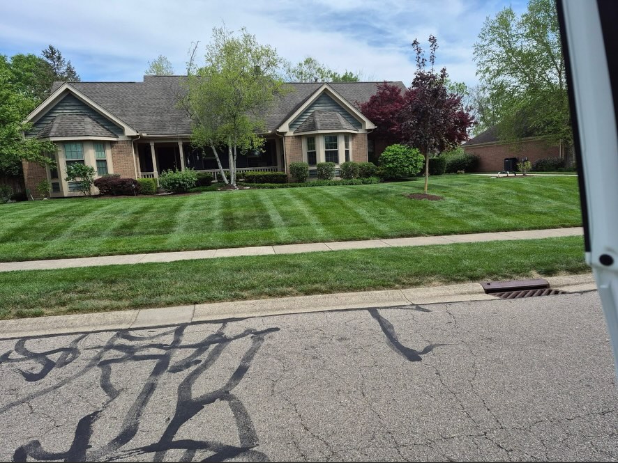 Residential curb appeal cut — South Charlotte