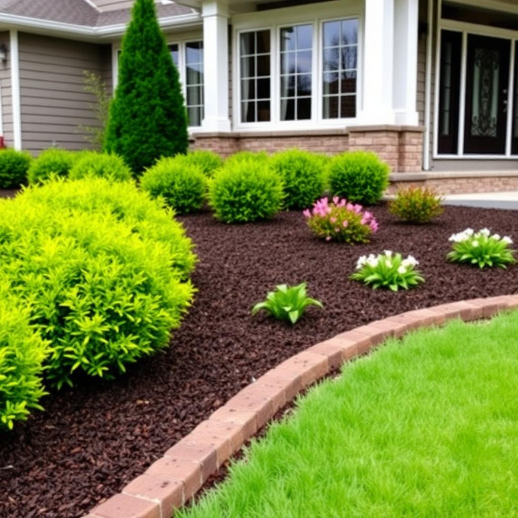 Mulch refresh & bed reshape — Matthews, NC