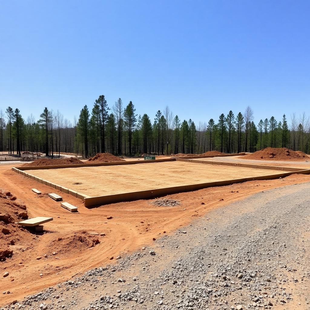 Building pad grading — Fort Mill, SC